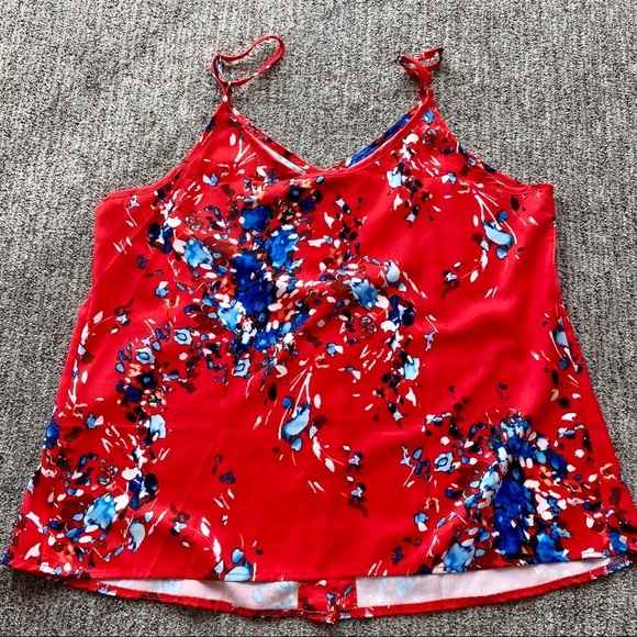 Casual Spaghetti Strap Button Down Tank Top - Picture 5 of 6